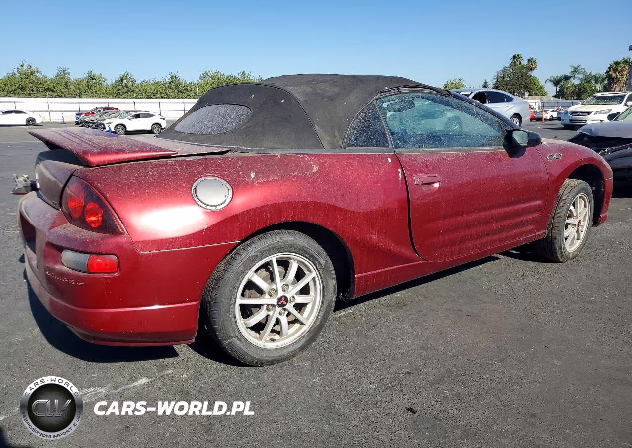 2001 Mitsubishi Eclipse Spyder Gs VIN:4A3AE35G71E002486 - 3