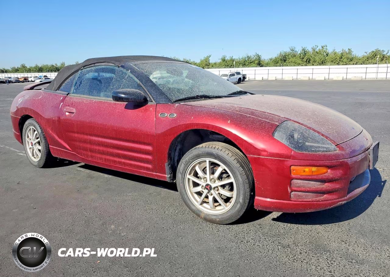2001 Mitsubishi Eclipse Spyder Gs VIN:4A3AE35G71E002486 - 4