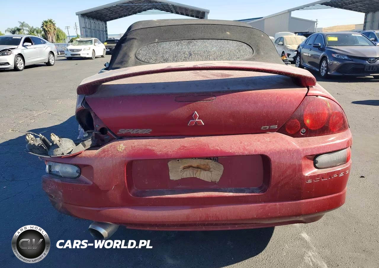 2001 Mitsubishi Eclipse Spyder Gs VIN:4A3AE35G71E002486 - 6
