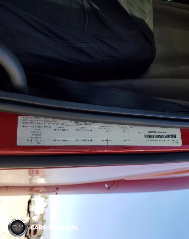 2016 Volvo Vn Vnl VIN:4V4NC9EH2GN963404 - 12