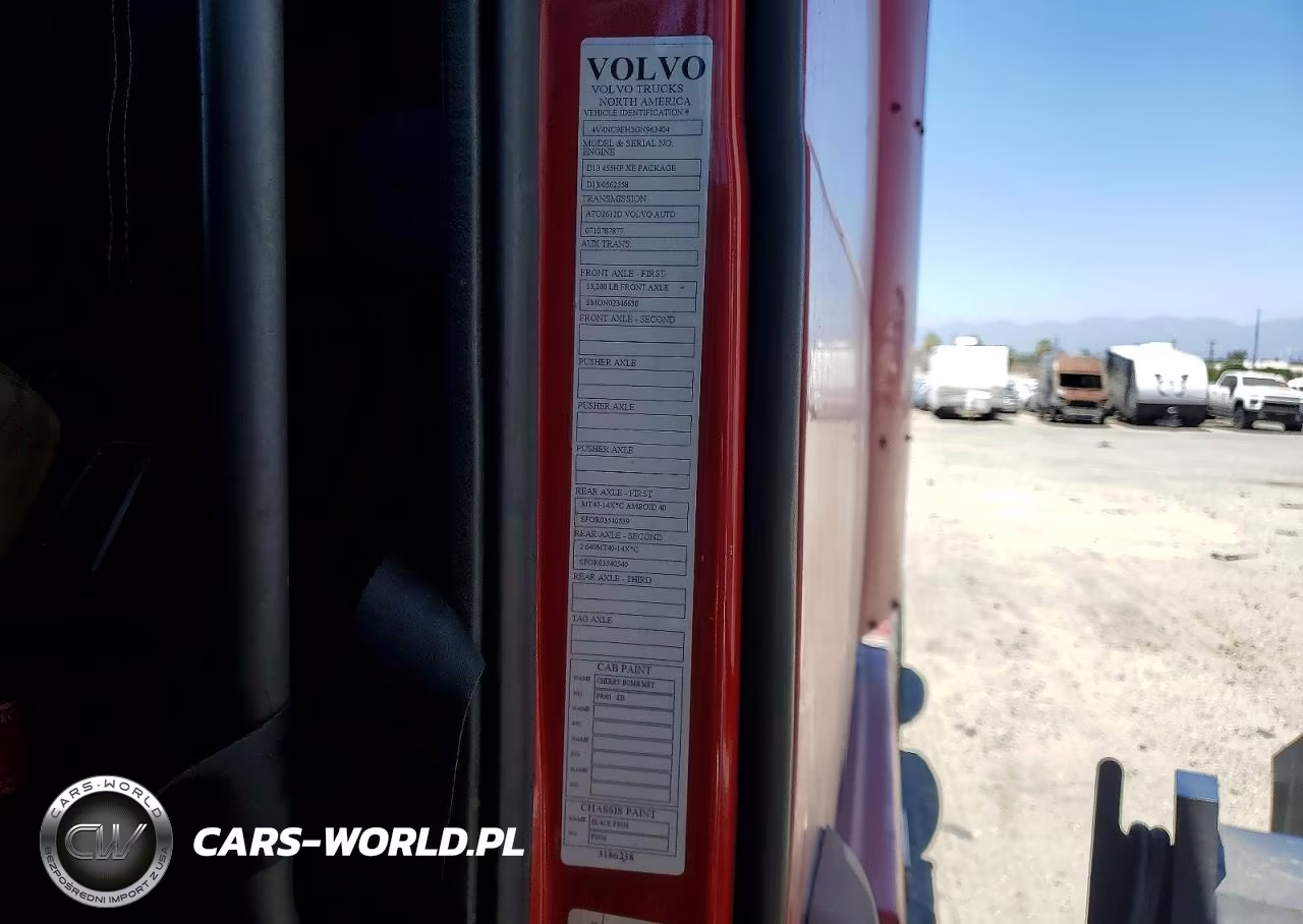 2016 Volvo Vn Vnl VIN:4V4NC9EH2GN963404 - 13