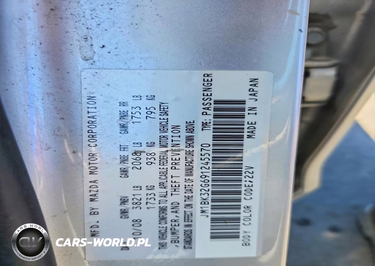 2009 Mazda 3 I VIN:JM1BK32G691245570 - 12