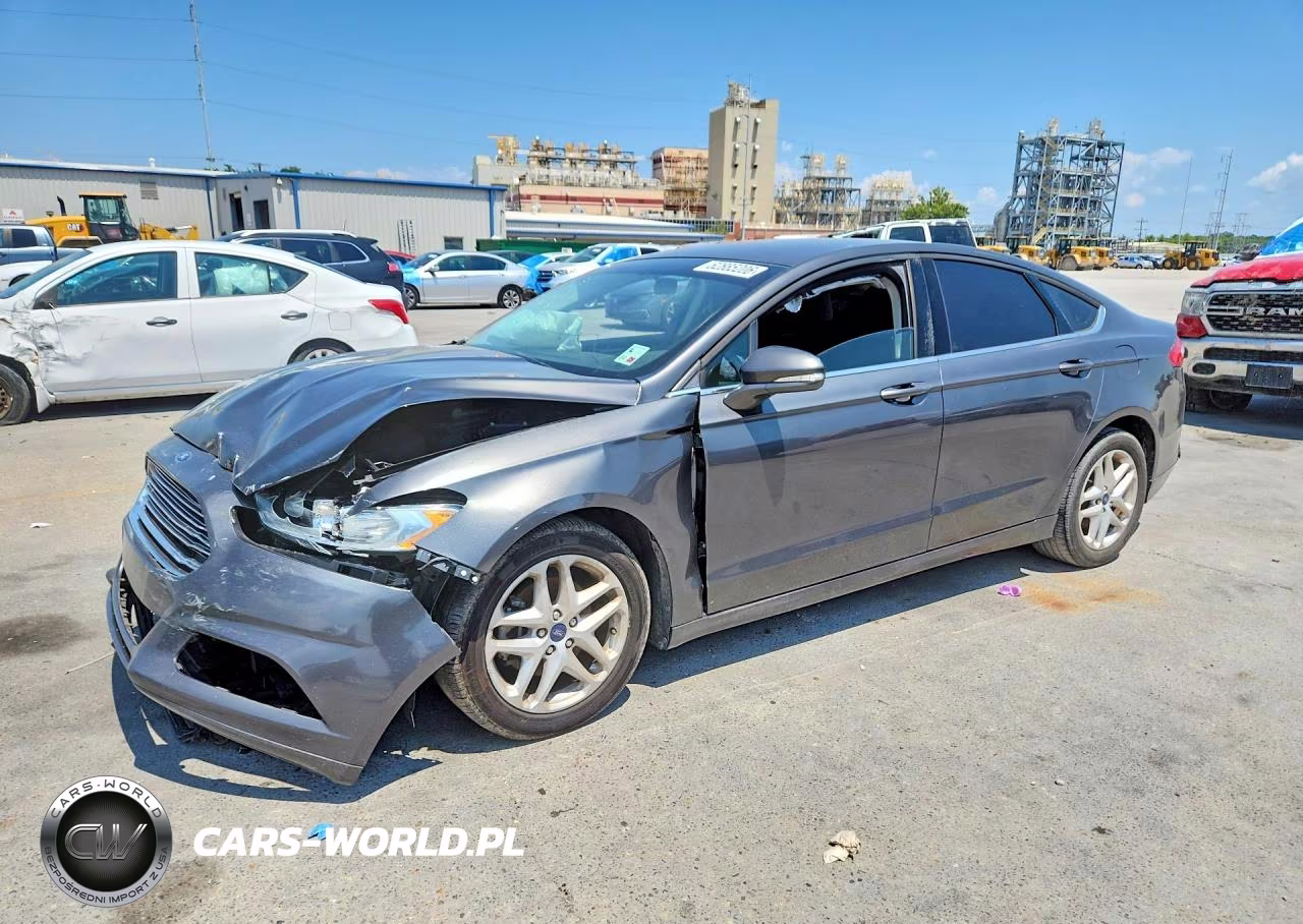 2016 Ford Fusion Se VIN:3FA6P0H76GR254626 - 1
