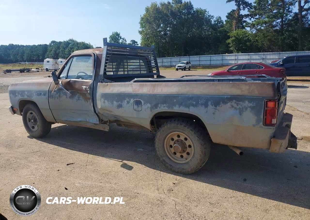 1985 Dodge D-Series D200 VIN:1B7HD24T7FS715698 - 2