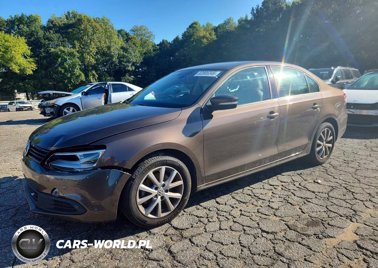 2012 Volkswagen Jetta Se VIN:3VWDP7AJ0CM131408 - 1