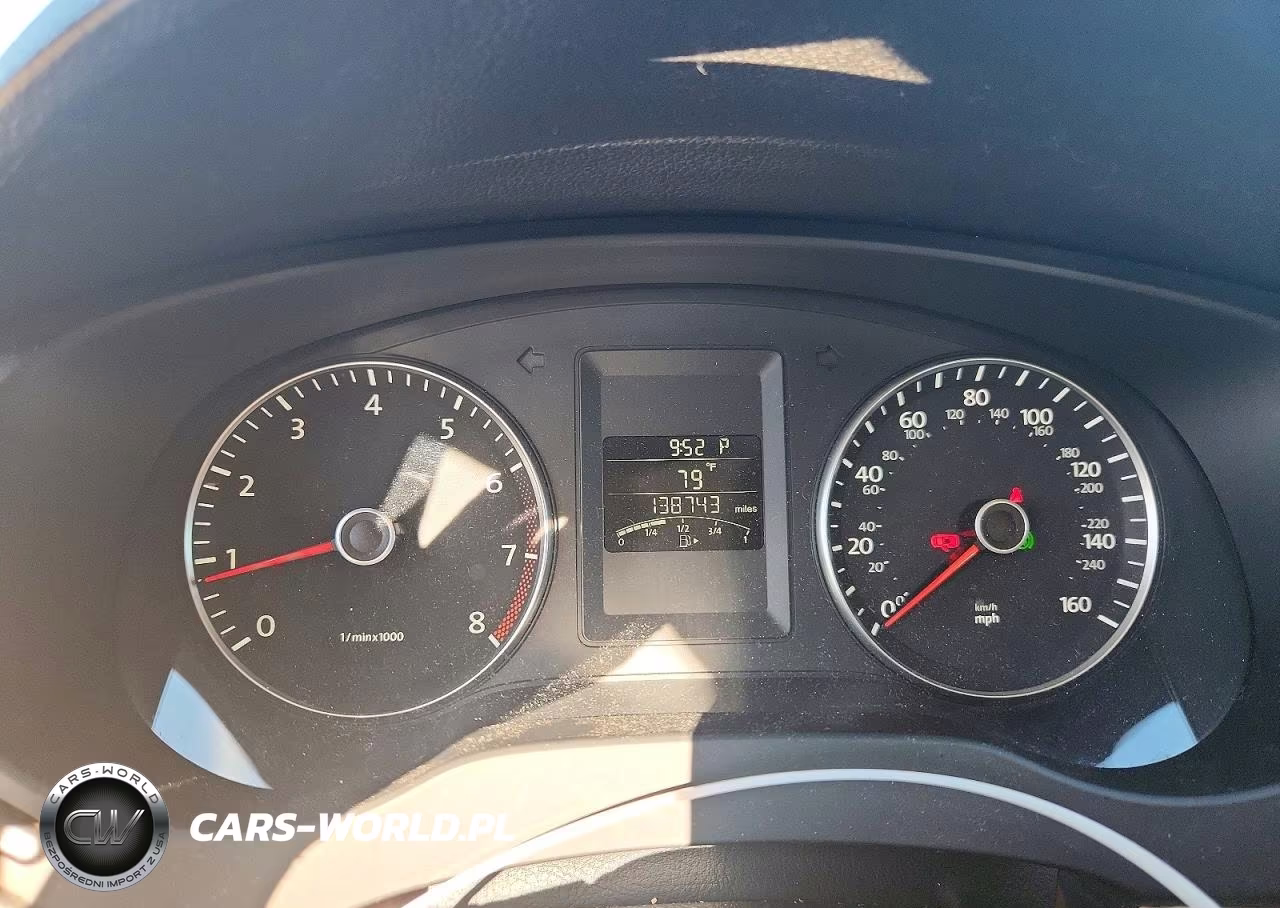 2012 Volkswagen Jetta Se VIN:3VWDP7AJ0CM131408 - 9