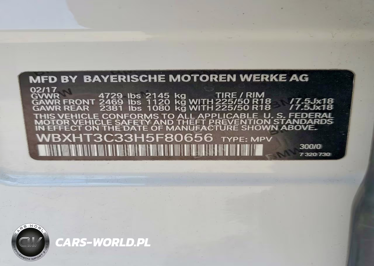 2017 BMW X1 xDrive28I VIN:WBXHT3C33H5F80656 - 13