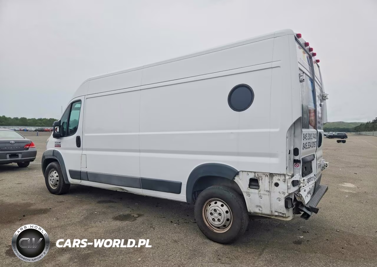 2017 Ram Promaster 2500 High Roof 159 Wb VIN:3C6TRVDG5HE532863 - 2