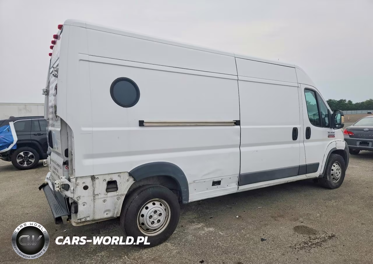 2017 Ram Promaster 2500 High Roof 159 Wb VIN:3C6TRVDG5HE532863 - 3