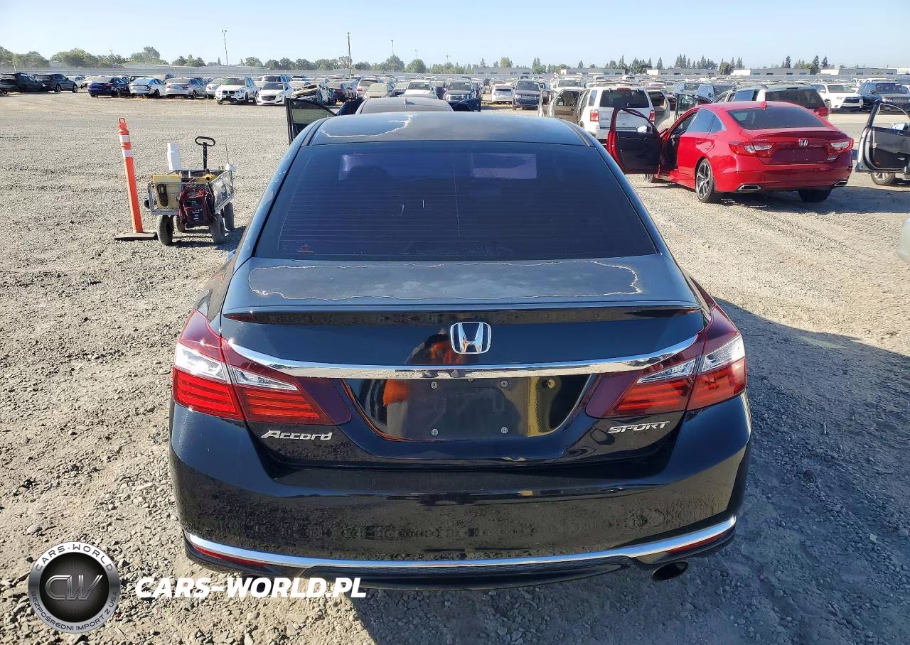 2016 Honda Accord Sport VIN:1HGCR2F6XGA156904 - 6