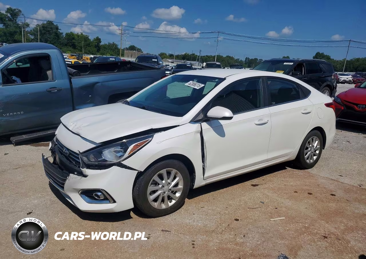 2021 Hyundai Accent Sel VIN:3KPC24A68ME134334 - 1