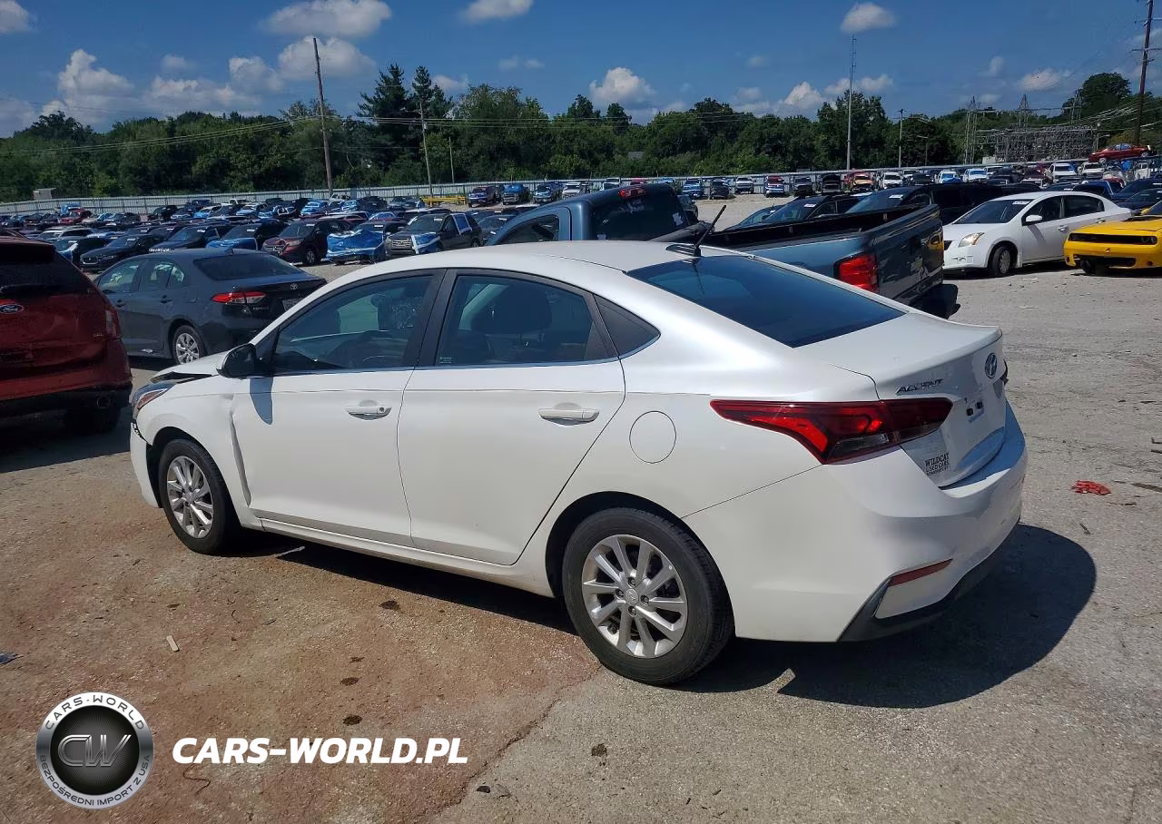 2021 Hyundai Accent Sel VIN:3KPC24A68ME134334 - 2