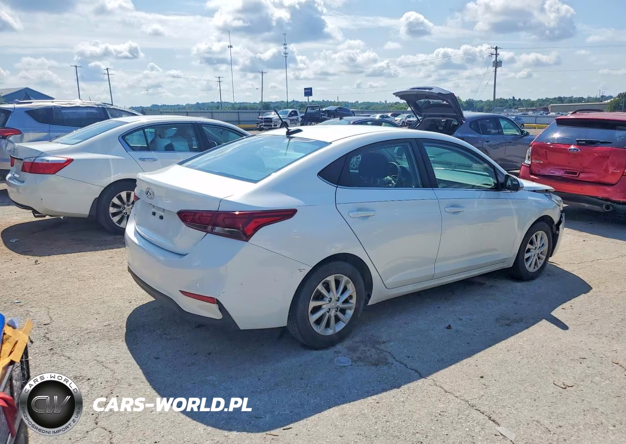 2021 Hyundai Accent Sel VIN:3KPC24A68ME134334 - 3