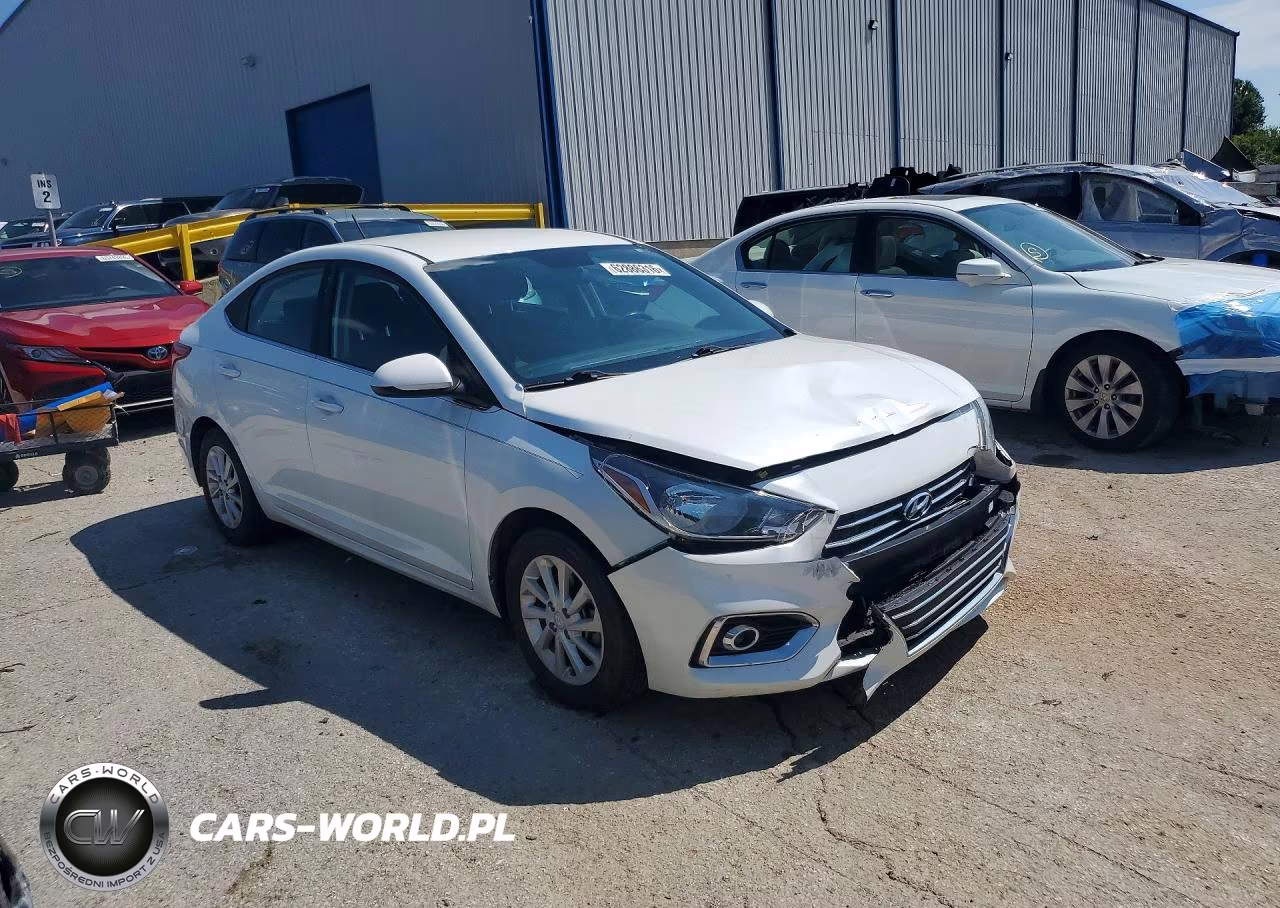 2021 Hyundai Accent Sel VIN:3KPC24A68ME134334 - 4