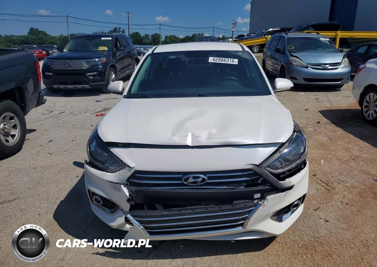 2021 Hyundai Accent Sel VIN:3KPC24A68ME134334 - 5