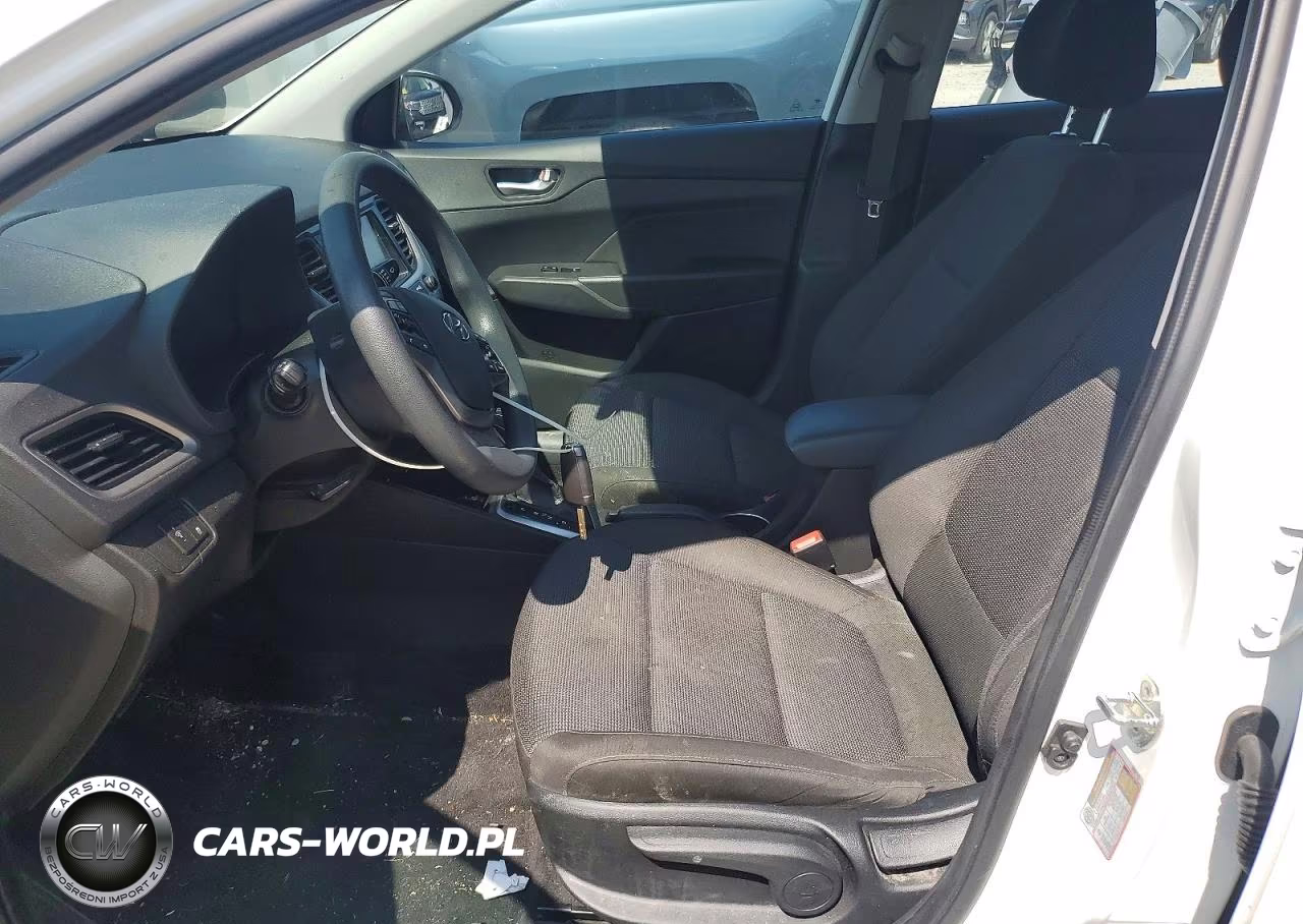 2021 Hyundai Accent Sel VIN:3KPC24A68ME134334 - 7