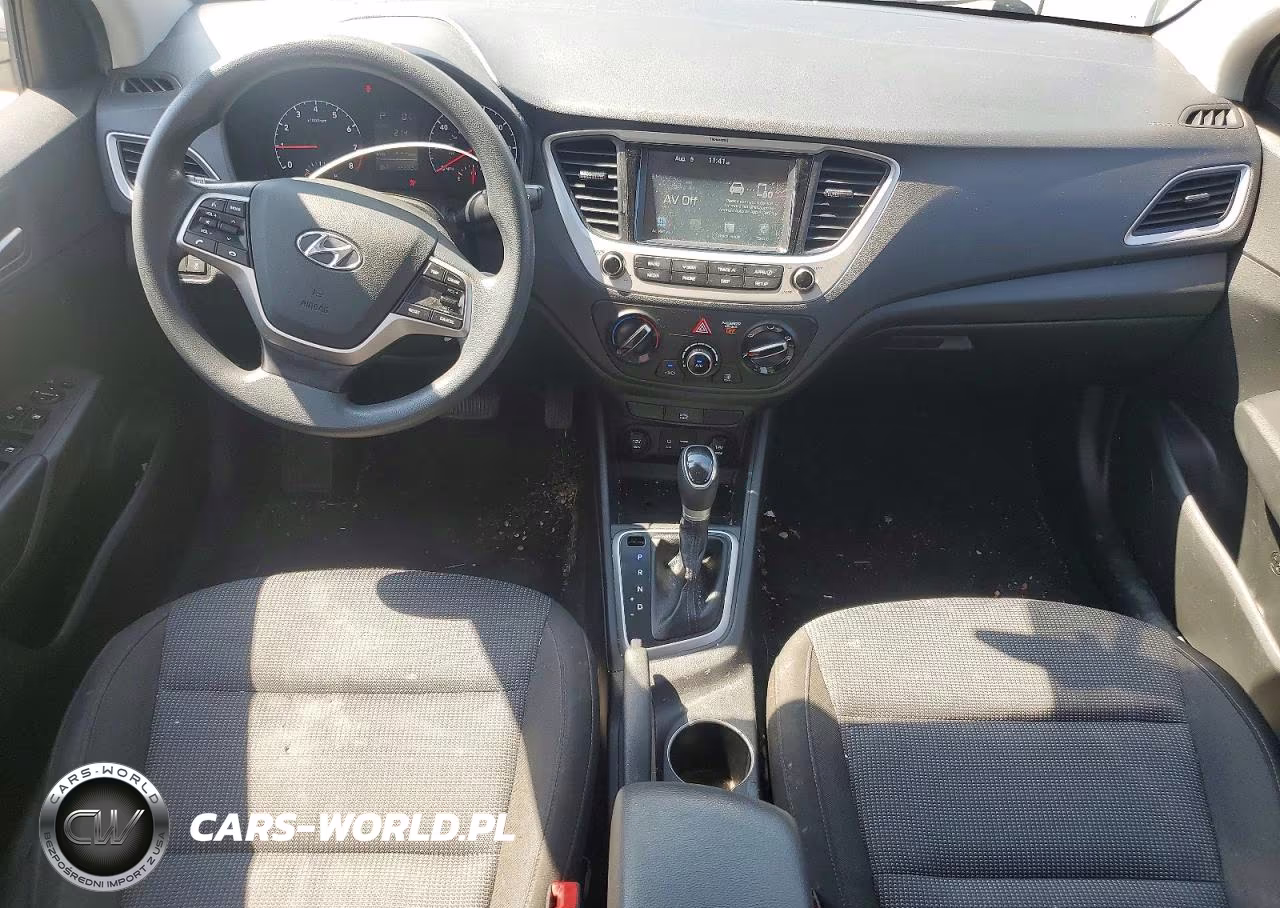 2021 Hyundai Accent Sel VIN:3KPC24A68ME134334 - 8