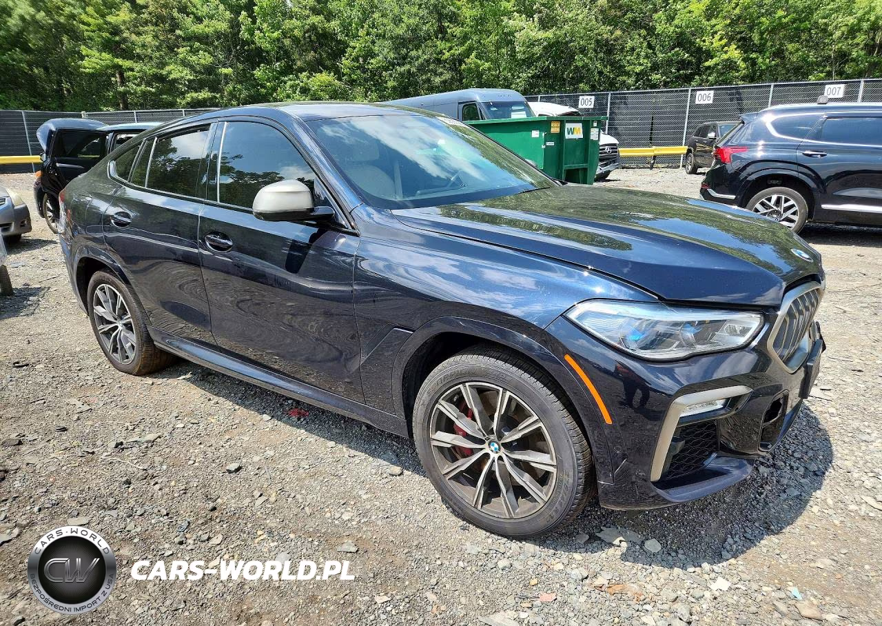 2021 BMW X6 M50I VIN:5UXCY8C06M9F24997 - 4