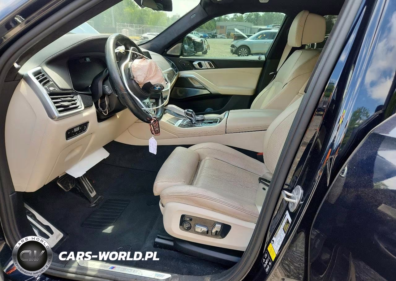2021 BMW X6 M50I VIN:5UXCY8C06M9F24997 - 7