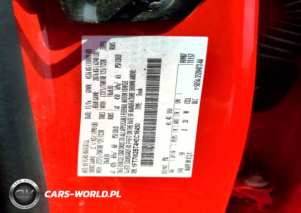 2017 Ford F250 Super Duty VIN:1FT7W2BT4HEC16450 - 12