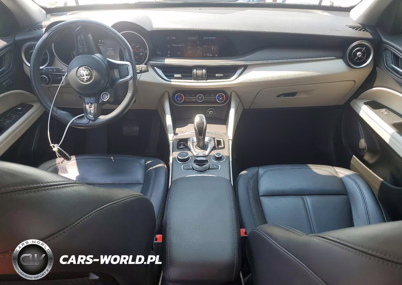 2021 Alfa Romeo Stelvio Ti VIN:ZASPAKBN5M7D01125 - 8