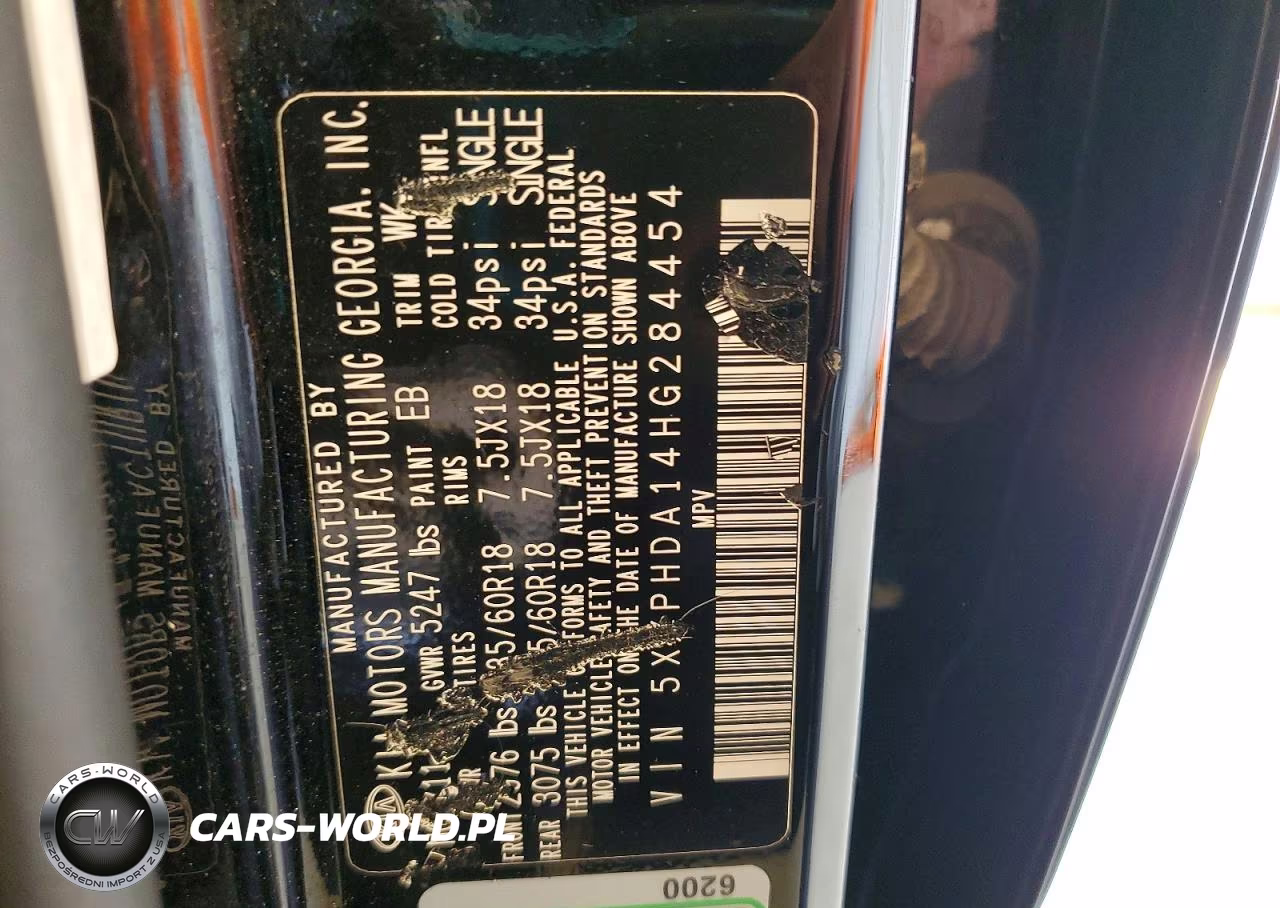 2017 Kia Sorento Ex VIN:5XYPHDA14HG284454 - 13