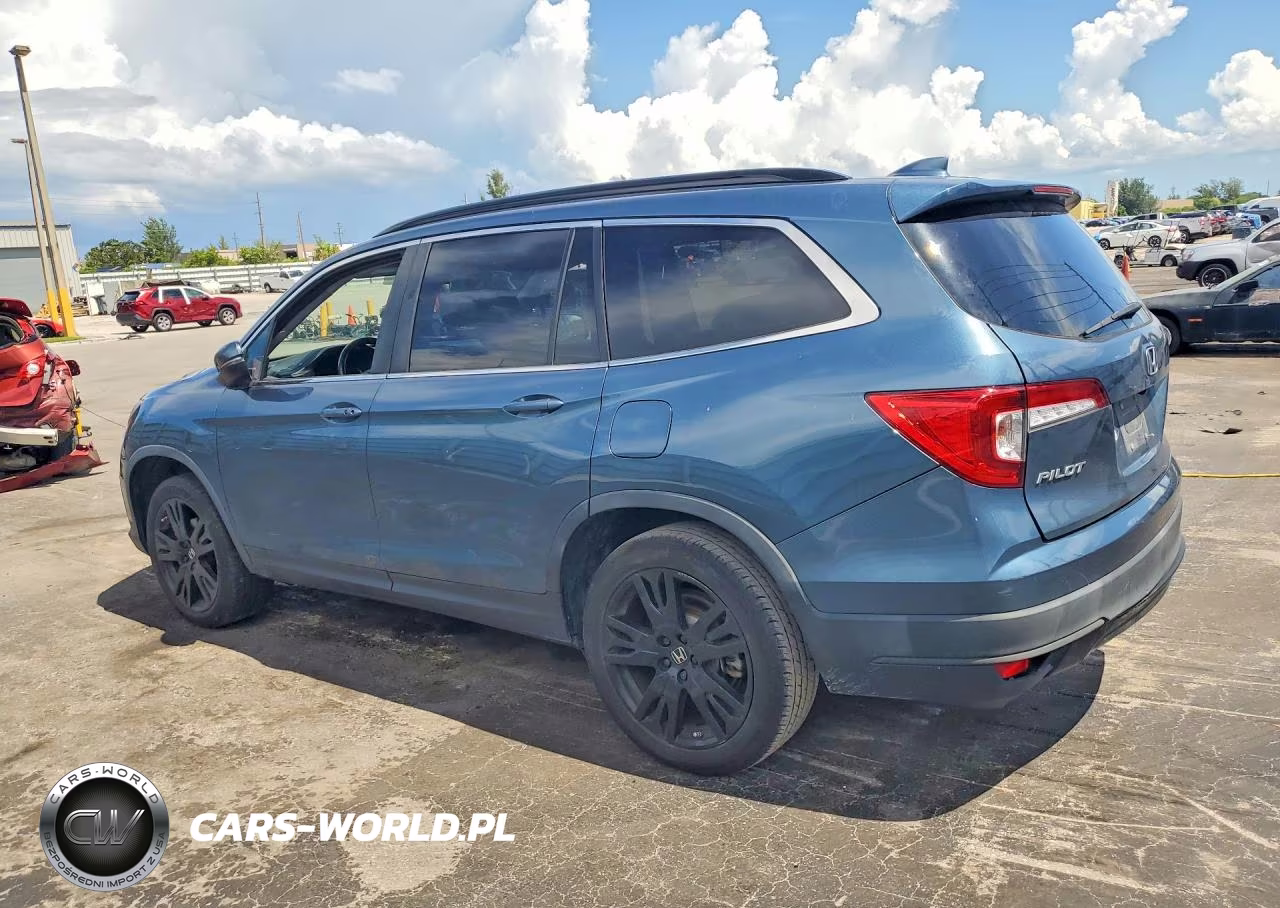 2021 Honda Pilot Se VIN:5FNYF5H28MB042525 - 2