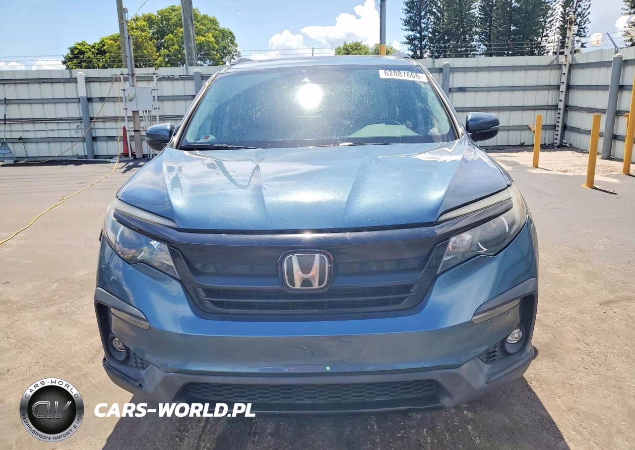 2021 Honda Pilot Se VIN:5FNYF5H28MB042525 - 5