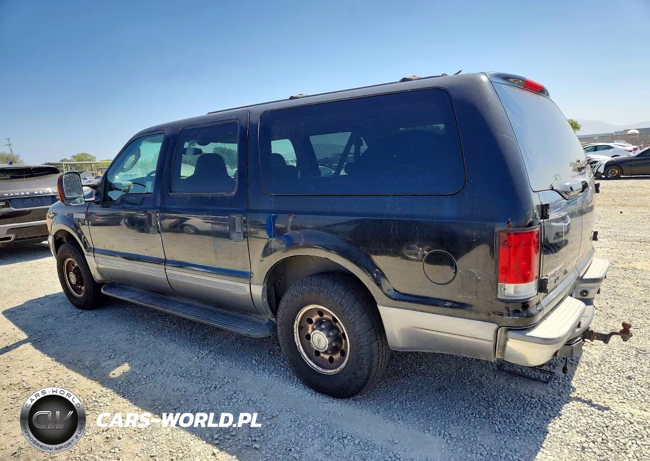 2004 Ford Excursion Xlt VIN:1FMNU40L84EA00750 - 2