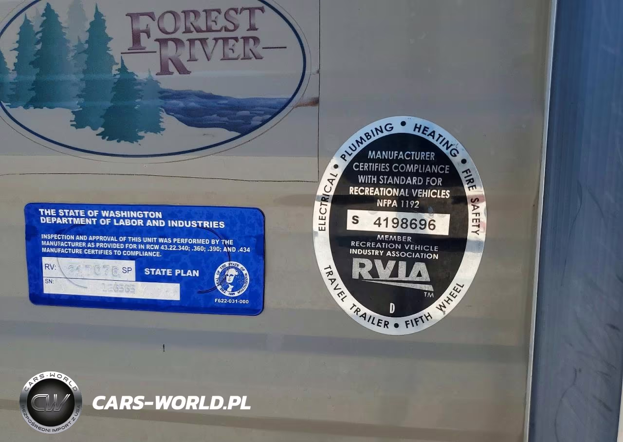 2017 Forest River Cascade Camper VIN:4X4TCSX26H9126565 - 8
