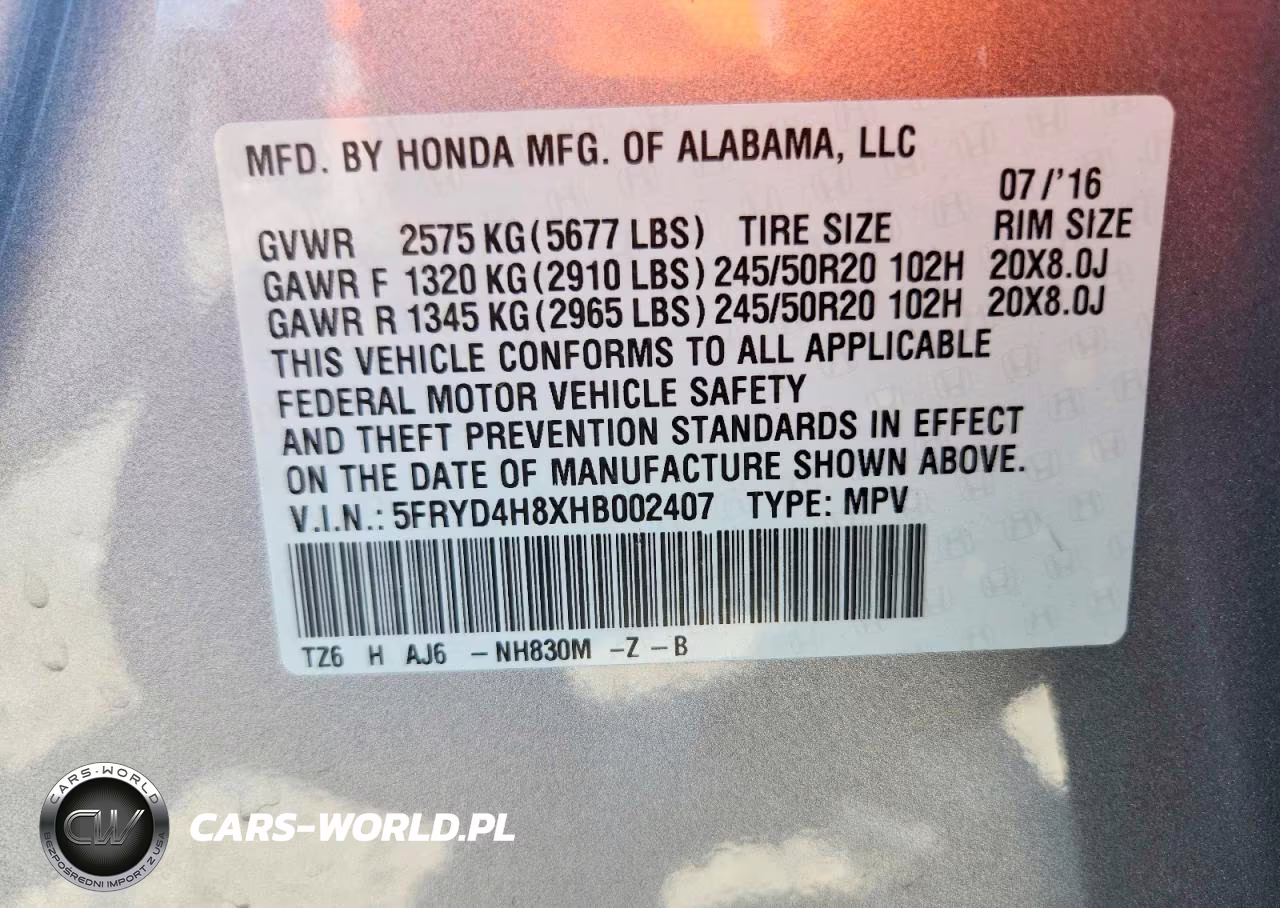 2017 Acura Mdx Advance VIN:5FRYD4H8XHB002407 - 13