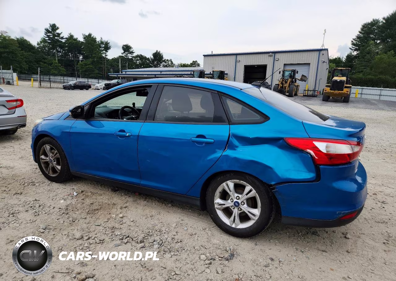 2014 Ford Focus Se VIN:1FADP3F22EL201353 - 2