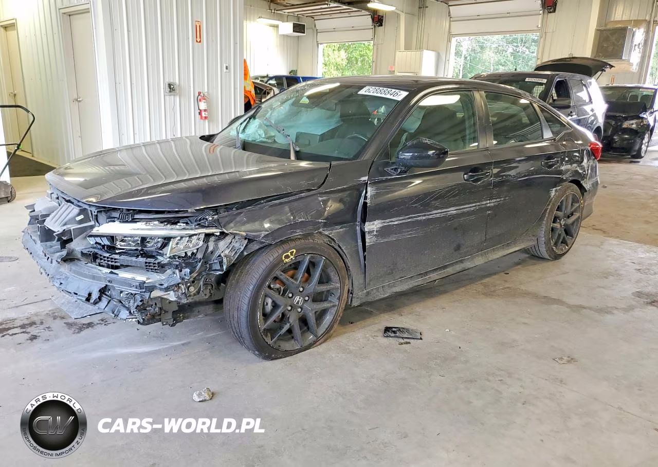 2022 Honda Civic Sport VIN:2HGFE2F50NH610396 - 1