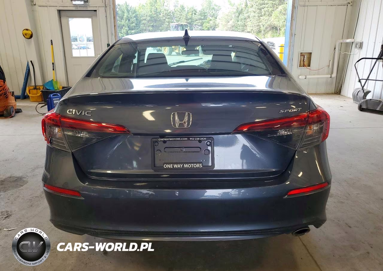 2022 Honda Civic Sport VIN:2HGFE2F50NH610396 - 6