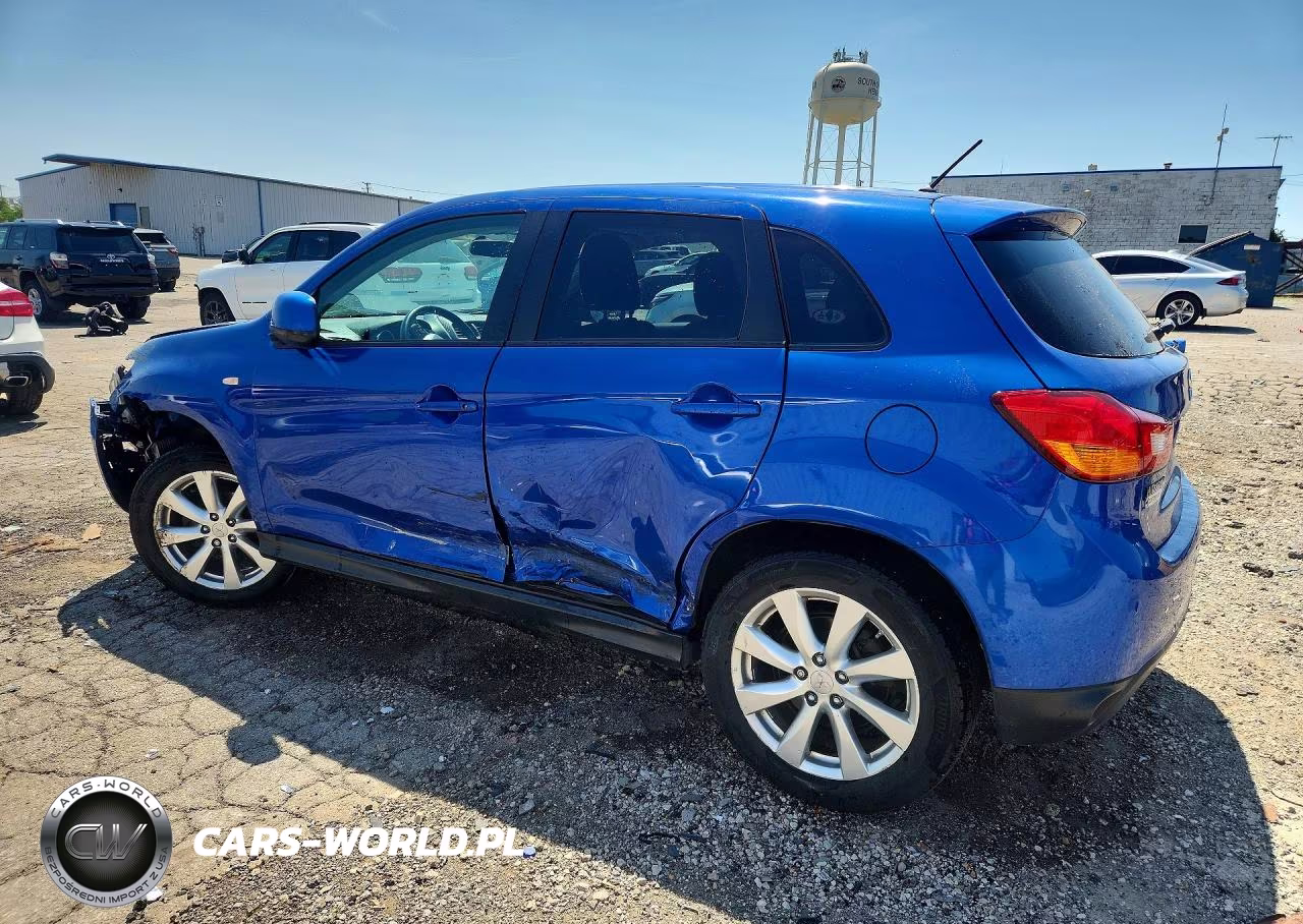 2015 Mitsubishi Outlander Sport Es VIN:4A4AP3AU6FE031101 - 2