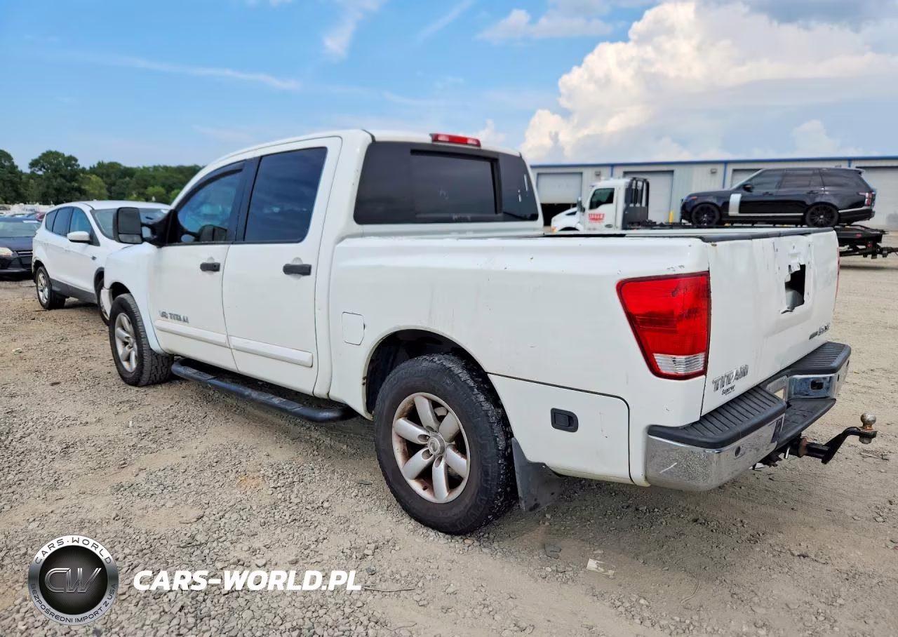 2009 Nissan Titan Xe Ffv VIN:1N6BA07D59N316117 - 2