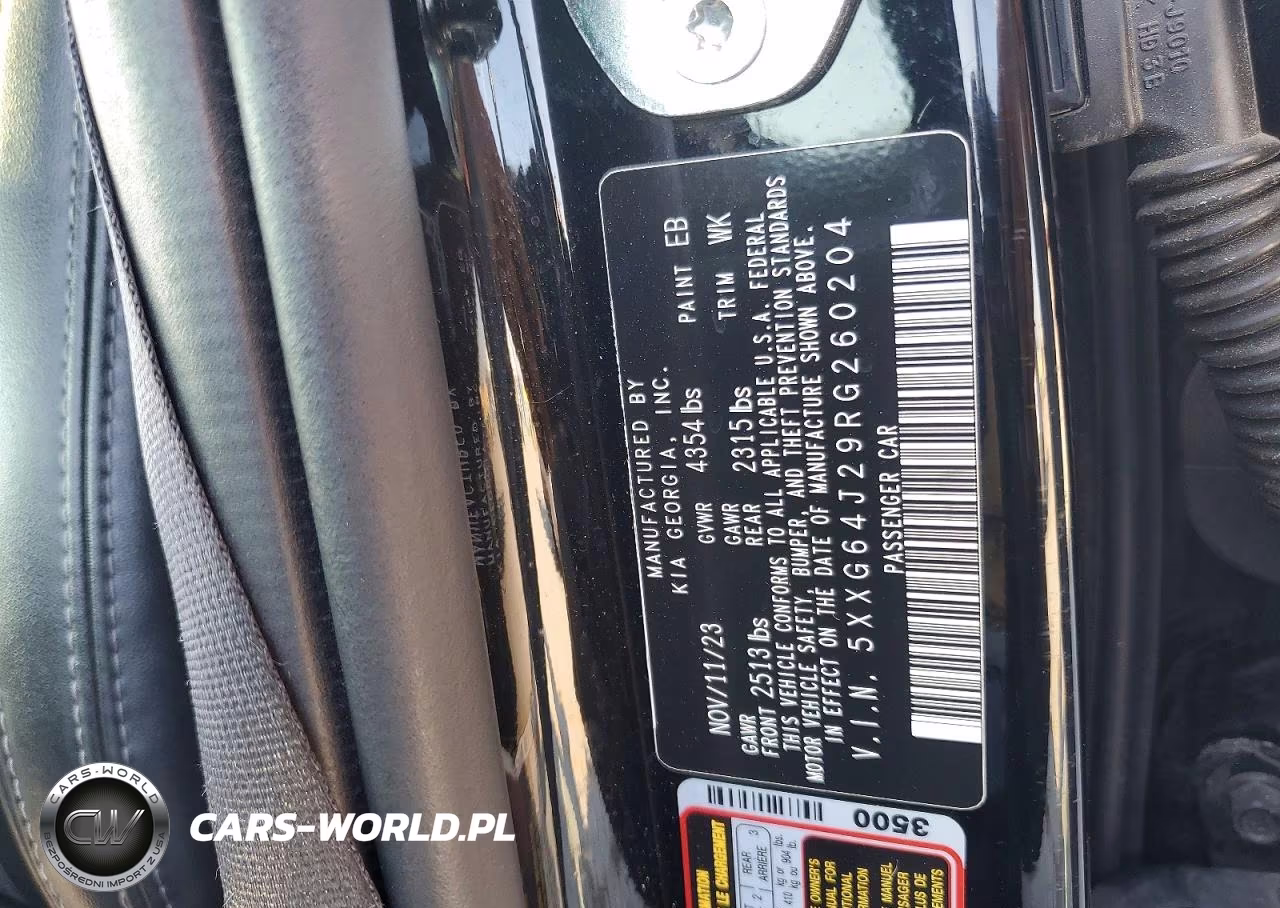 2024 Kia K5 Gt Line VIN:5XXG64J29RG260204 - 12
