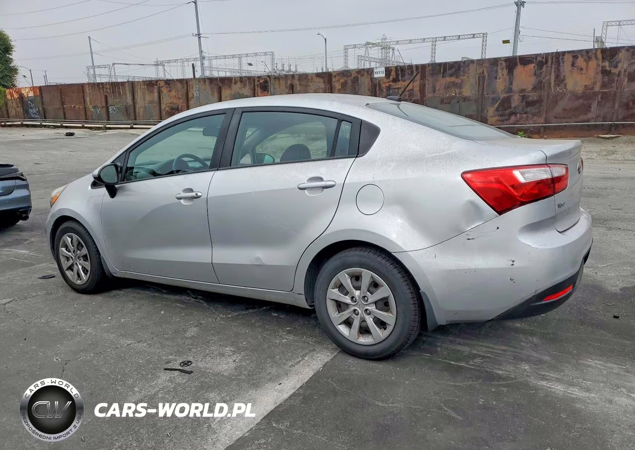 2013 Kia Rio Lx VIN:KNADM4A38D6210674 - 2