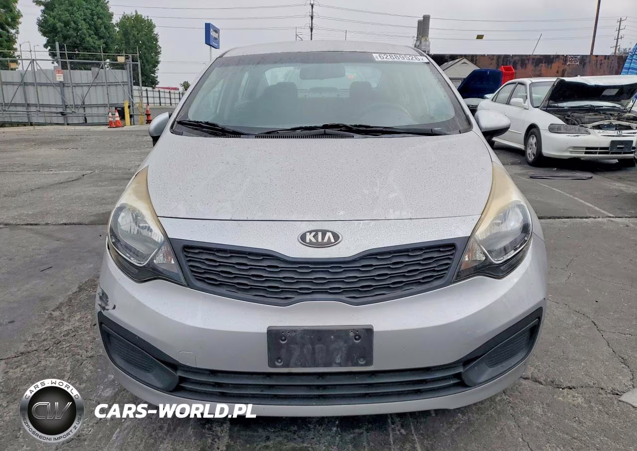 2013 Kia Rio Lx VIN:KNADM4A38D6210674 - 5
