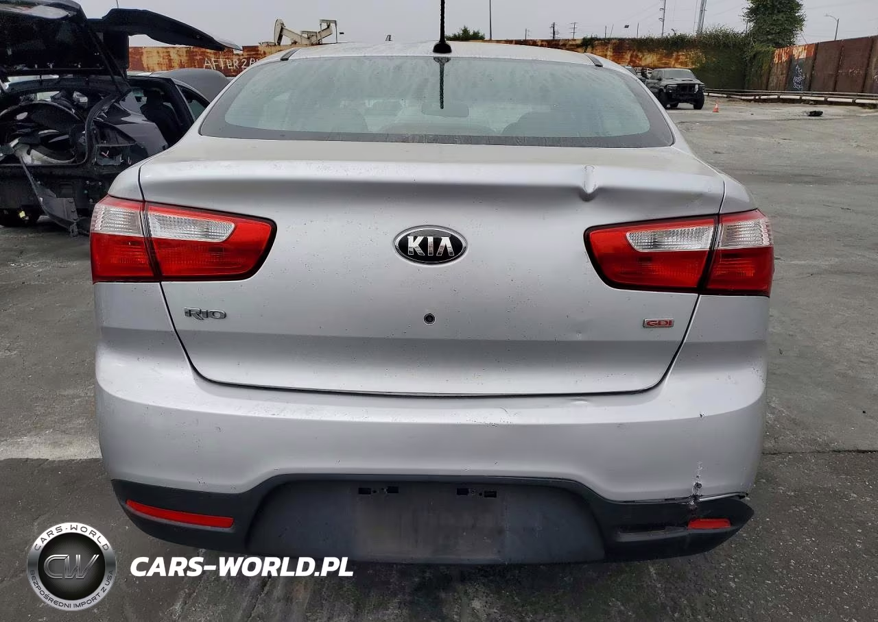 2013 Kia Rio Lx VIN:KNADM4A38D6210674 - 6