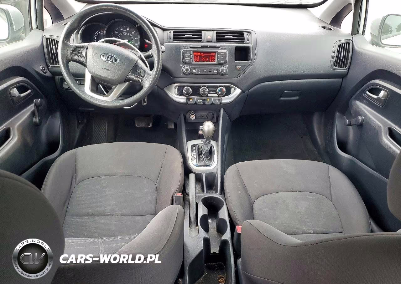 2013 Kia Rio Lx VIN:KNADM4A38D6210674 - 8