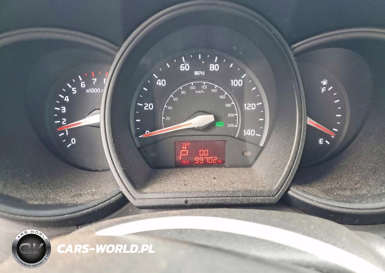 2013 Kia Rio Lx VIN:KNADM4A38D6210674 - 9