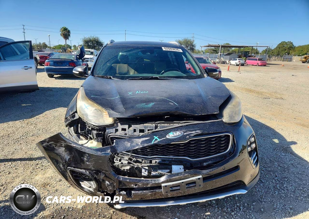 2017 Kia Sportage Sx VIN:KNDPR3A69H7264247 - 5