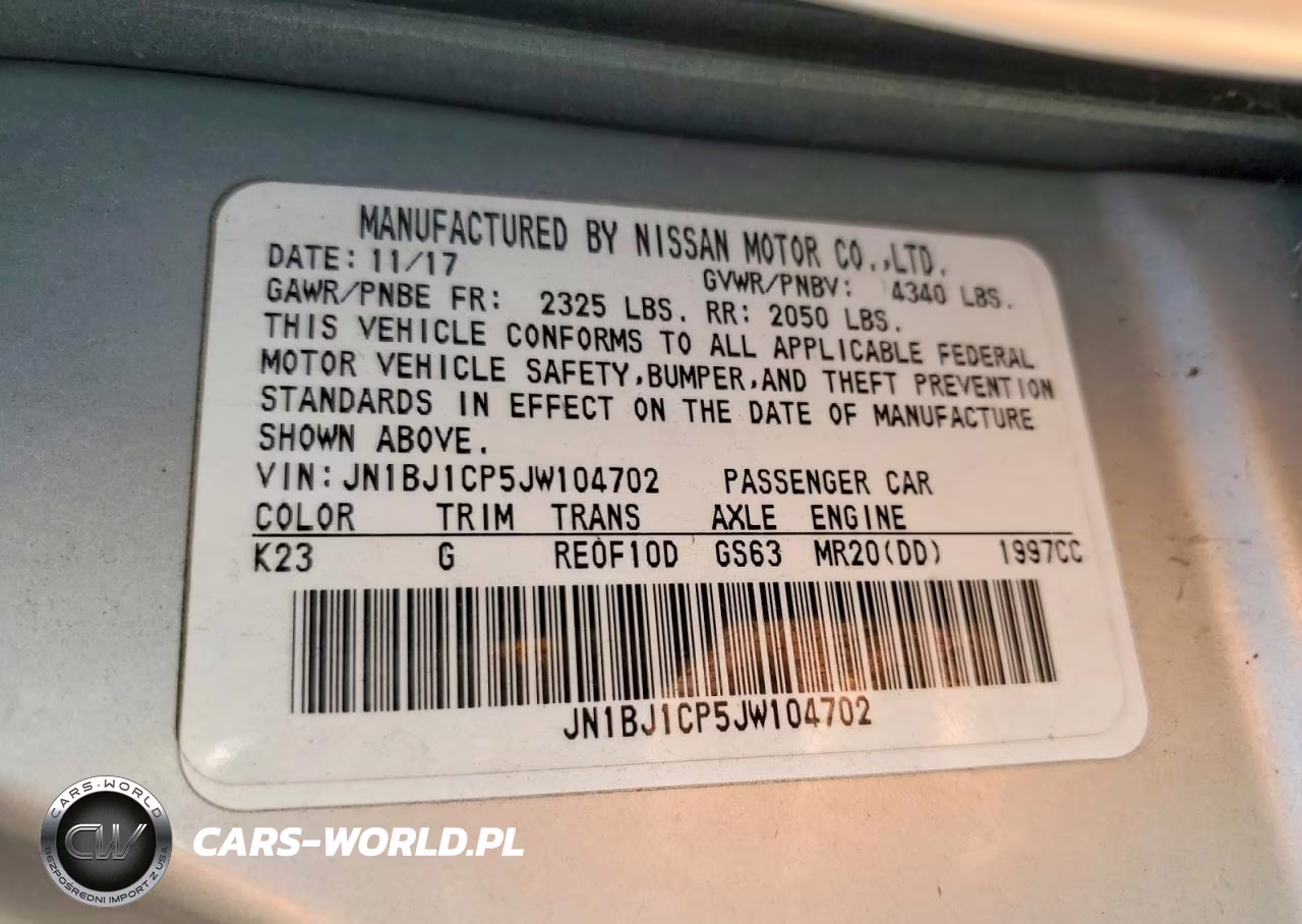 2018 Nissan Rogue Sport S VIN:JN1BJ1CP5JW104702 - 13
