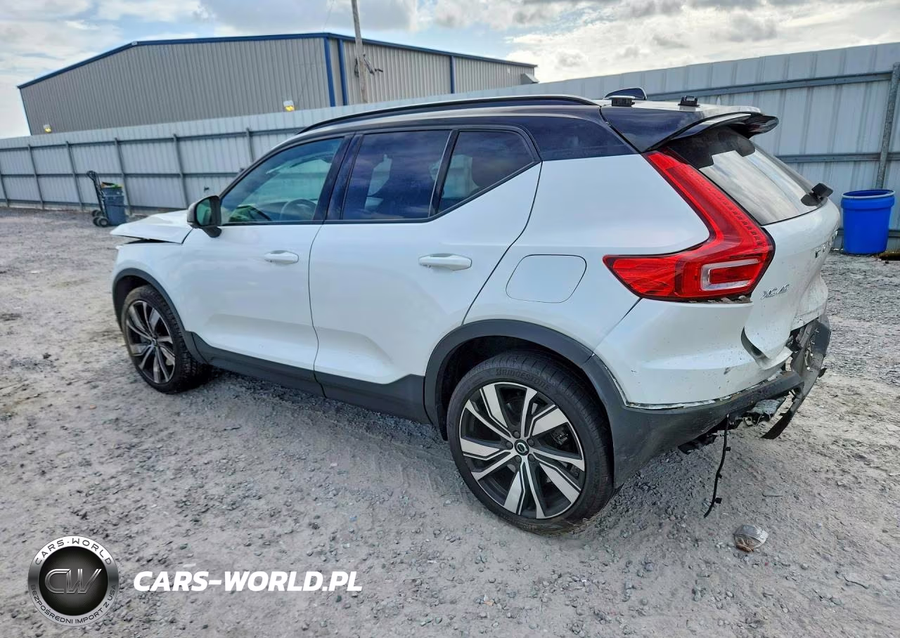 2021 Volvo Xc40 Recharge VIN:YV4ED3UR7M2536343 - 2