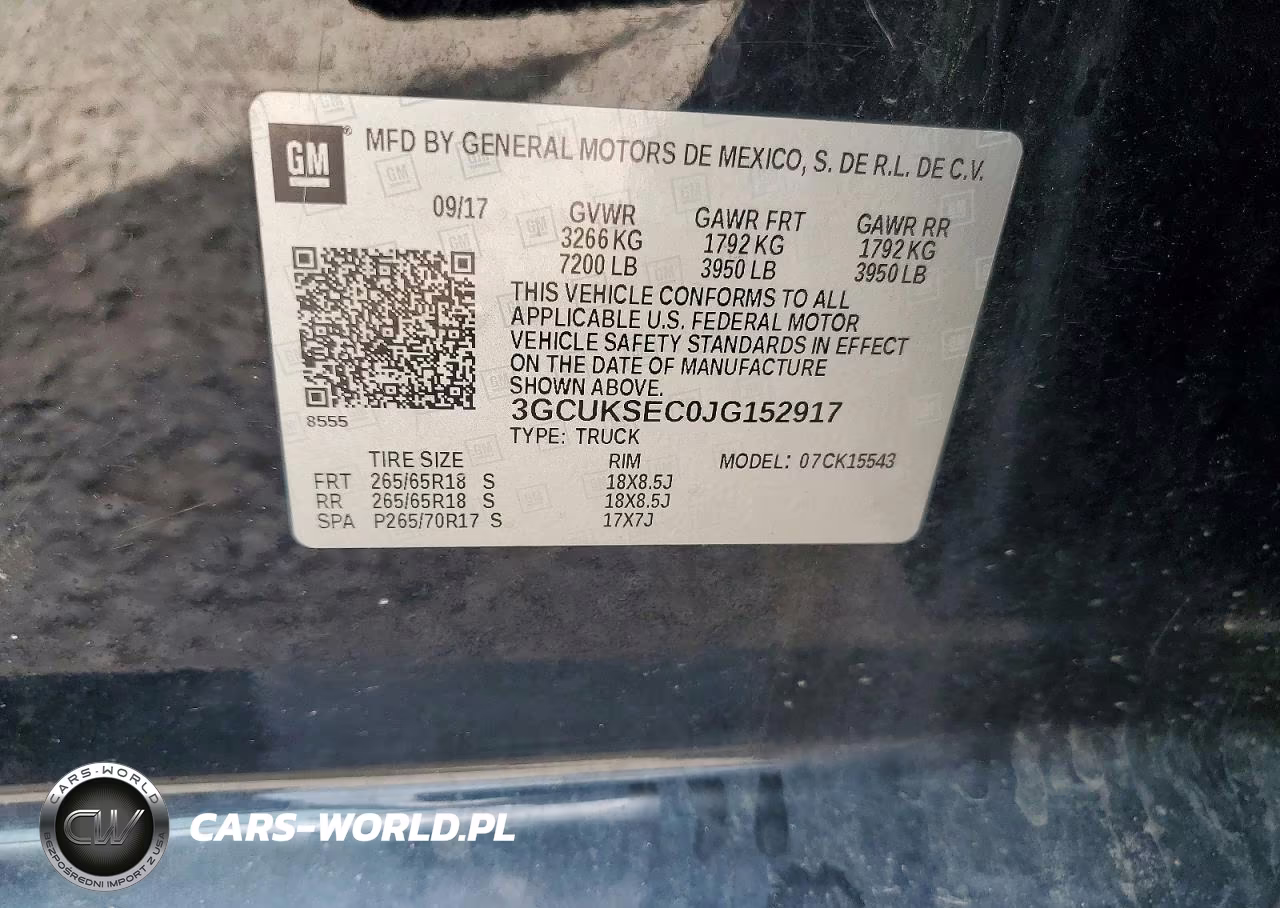 2018 Chevrolet Silverado K1500 Ltz VIN:3GCUKSEC0JG152917 - 24
