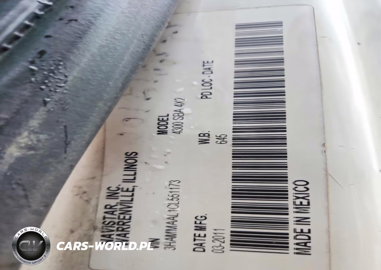 2012 International 4300 Box Truck VIN:3HAMMAAL1CL551173 - 11
