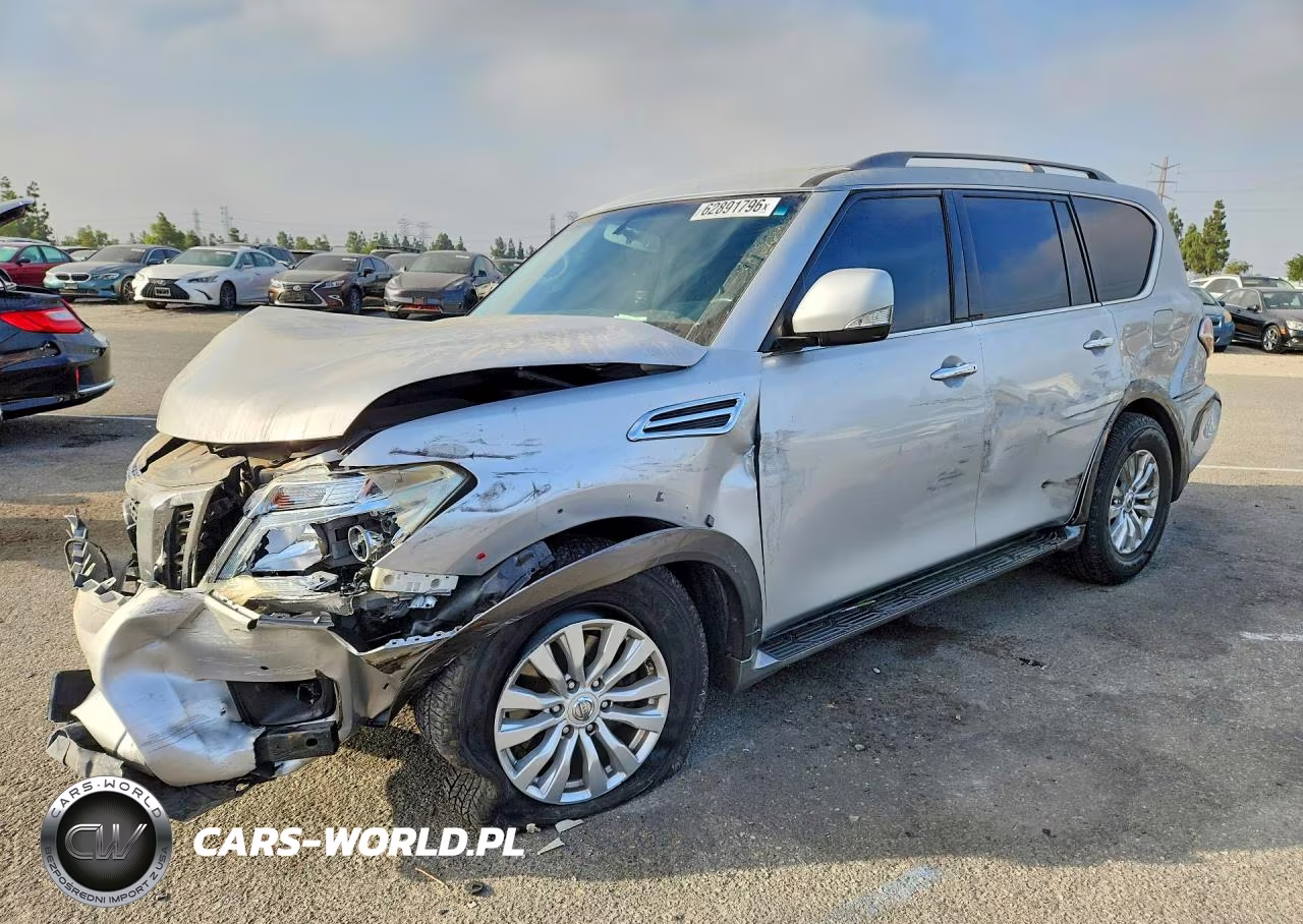 2017 Nissan Armada Sv VIN:JN8AY2ND9H9005617 - 1