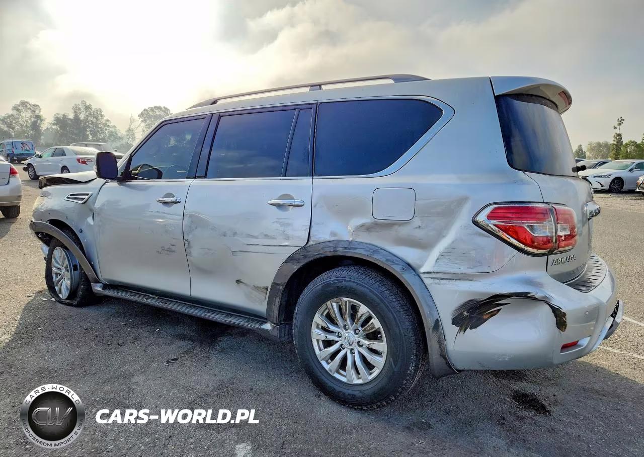 2017 Nissan Armada Sv VIN:JN8AY2ND9H9005617 - 2