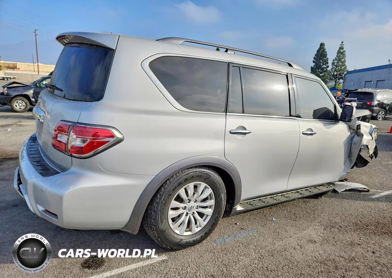 2017 Nissan Armada Sv VIN:JN8AY2ND9H9005617 - 3